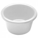 Elite Global Solutions R15SM Melamine Ramekins 1.5 oz. White Round Melamine Ramekin - 6/Case Elite Global Solutions R15SM Melamine Ramekins 1.5 oz. White Round Melamine Ramekin - 6/Case