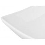 Acopa 2.5 oz. Bright White Porcelain Square Sauce Cup - 12/Pack