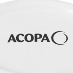 Acopa 2.5 oz. Bright White Porcelain Square Sauce Cup - 12/Pack
