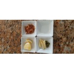 Acopa 2.5 oz. Bright White Porcelain Square Sauce Cup - 12/Pack