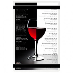 Menu Solutions ACRB-A Clear Frosted 5 1/2