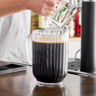 GET P-2064-1-CL 60 oz. Clear SAN Pitcher - 12/Pack GET P-2064-1-CL 60 oz. Clear SAN Pitcher - 12/Pack