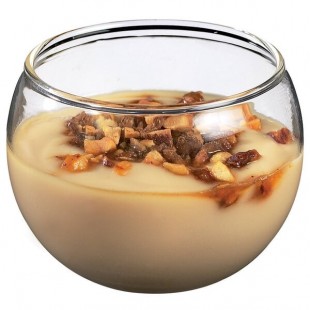 Solia SV00001 Sph'air 2.5 oz. Glass Dessert Dish / Tasting Dish - 72/Case Solia SV00001 Sph'air 2.5 oz. Glass Dessert Dish / Tasting Dish - 72/Case