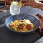 Libbey Canyonlands 36 oz. Blue Terracotta Coupe Bowl - 12/Case