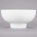 American Metalcraft Prestige PFB10 3.89 Qt. Porcelain Footed Bowl American Metalcraft Prestige PFB10 3.89 Qt. Porcelain Footed Bowl