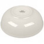 Tuxton BEB-5203 1.8 Qt. Eggshell China Menudo / Pasta / Salad Bowl - 12/Case