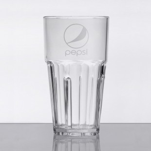 GET 9916-CP Bahama 16 oz. Clear Pepsi® SAN Plastic Tumbler - 72/Case GET 9916-CP Bahama 16 oz. Clear Pepsi® SAN Plastic Tumbler - 72/Case
