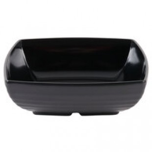 GET ML-66-BK Milano Black 1.75 Qt. Square Bowl GET ML-66-BK Milano Black 1.75 Qt. Square Bowl