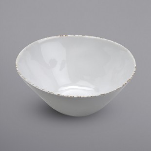 GET B-130-UM Urban Mill 4 Qt. Glazed Irregular Round Melamine Bowl - 3/Case