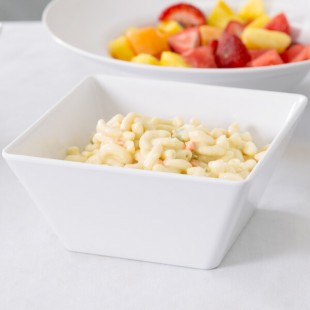 American Metalcraft MELSQ73 Endurance 58 oz. Square Melamine Serving Bowl American Metalcraft MELSQ73 Endurance 58 oz. Square Melamine Serving Bowl
