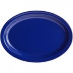 Acopa Foundations 13 oz. Blue Narrow Rim Melamine Grapefruit Bowl - 12/Case