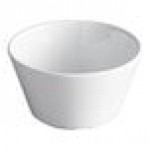 Acopa Foundations 13 oz. Blue Narrow Rim Melamine Grapefruit Bowl - 12/Case