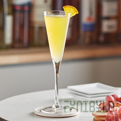 Acopa Select 6 oz. Trumpet Flute Glass - 12/Case
