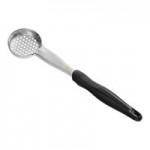 Vollrath 6412220 Jacob's Pride® 2 oz. Black Solid Oval Spoodle® Portion Spoon