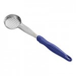 Vollrath 6412220 Jacob's Pride® 2 oz. Black Solid Oval Spoodle® Portion Spoon