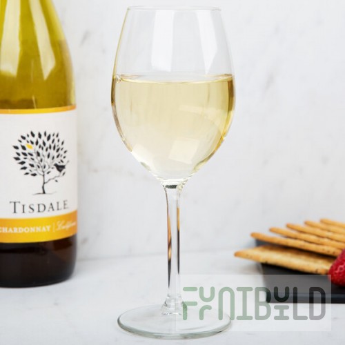 Libbey 8564SR Bristol Valley 8.75 oz. Customizable White Wine Glass - 24/Case