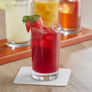 Acopa Straight Up 5 oz. Customizable Juice Glass / Tasting Glass - 4/Pack