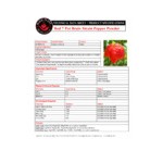 Fiery Farms Red 7 Pot Brain Strain Pepper Powder 2.2 lb.