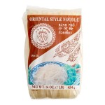 Erawan Extra-Large Thai Rice Stick Noodles 1 lb. - 30/Case Erawan Extra-Large Thai Rice Stick Noodles 1 lb. - 30/Case