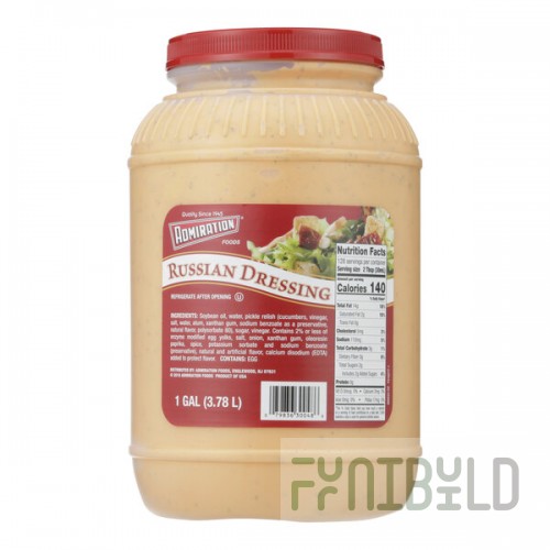 Admiration Russian Dressing 1 Gallon - 4/Case