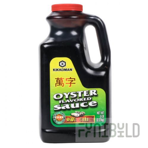 Kikkoman 5 lb. Preservative Free Oyster Flavored Sauce