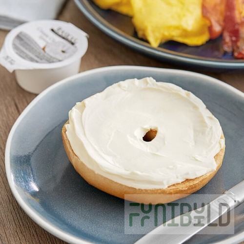 Raskas Cream Cheese Spread Portion Cups 1 oz. - 100/Case