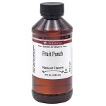 LorAnn Oils 4 fl. oz. All-Natural Fruit Punch Super Strength Flavor LorAnn Oils 4 fl. oz. All-Natural Fruit Punch Super Strength Flavor