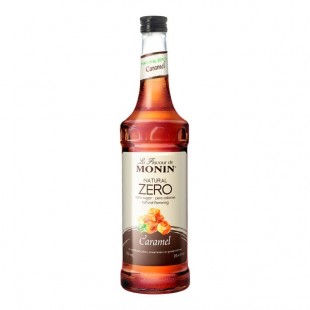 Monin Zero Calorie Natural Caramel Flavoring Syrup 750 mL