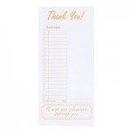 Choice 1 Part Green and White Guest Check with Bottom Guest Receipt - 50/Case