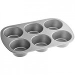 Choice 12 Cup 3.5 oz. Non-Stick Carbon Steel Muffin / Cupcake Pan - 11