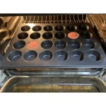 Choice 12 Cup 3.5 oz. Non-Stick Carbon Steel Muffin / Cupcake Pan - 11