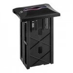Tork Xpressnap Fit 7232000 Black Tabletop Interfold Napkin Dispenser N14