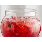 Acopa 5 Gallon Curved Glass Beverage Dispenser with Glass Lid