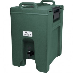 Cambro UC1000192 Ultra Camtainer® 10.5 Gallon Granite Green Insulated Beverage Dispenser