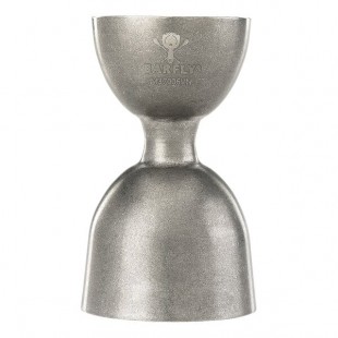 Barfly® M37006VN 1 oz. & 2 oz. Vintage Heavy-Duty Straight Rim Bell Jigger Barfly® M37006VN 1 oz. & 2 oz. Vintage Heavy-Duty Straight Rim Bell Jigger