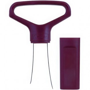 Franmara Jubilee Burgundy Two-Prong Customizable Cork Extractor 2124-03