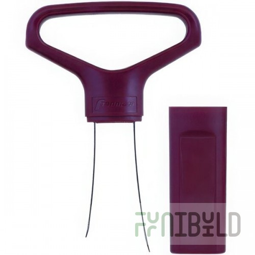 Franmara Jubilee Burgundy Two-Prong Customizable Cork Extractor 2124-03