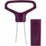 Franmara Jubilee Burgundy Two-Prong Customizable Cork Extractor 2124-03