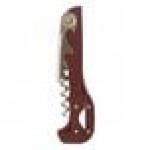 Franmara 2031-03 Boomerang Customizable Two-Step Waiter's Corkscrew with Burgundy Handle