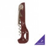 Franmara 2031-03 Boomerang Customizable Two-Step Waiter's Corkscrew with Burgundy Handle