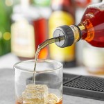 Choice Smoke Free Flow Whiskey Pourer with Smoke Collar - 12/Pack Choice Smoke Free Flow Whiskey Pourer with Smoke Collar - 12/Pack