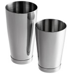 Barfly® M37082 The Double 28 oz. & 18 oz. Heavy Weight Stainless Steel 2-Piece Boston Cocktail Shaker Barfly® M37082 The Double 28 oz. & 18 oz. Heavy Weight Stainless Steel 2-Piece Boston Cocktail Shaker
