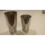 Barfly® M37082 The Double 28 oz. & 18 oz. Heavy Weight Stainless Steel 2-Piece Boston Cocktail Shaker Barfly® M37082 The Double 28 oz. & 18 oz. Heavy Weight Stainless Steel 2-Piece Boston Cocktail Shaker