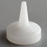 Vollrath 2813-08 Traex® Yellow Single Tip Standard Bottle Cap