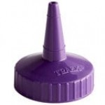 Vollrath 2813-08 Traex® Yellow Single Tip Standard Bottle Cap