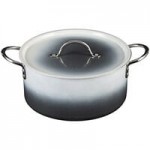 Bon Chef Country French X 76 oz. Ombre Tangerine Saute Pan with Cover 73305-OM-T Bon Chef Country French X 76 oz. Ombre Tangerine Saute Pan with Cover 73305-OM-T