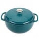 Lodge EC6D38 6 Qt. Lagoon Enameled Cast Iron Dutch Oven Lodge EC6D38 6 Qt. Lagoon Enameled Cast Iron Dutch Oven