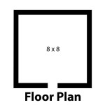 Norlake Fast Trak 8' x 8' x 6' 7