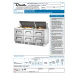 True TFP-72-30M-D-6-HC 72 1/8