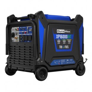 DuroMax 744 CC Tri Fuel Digital Inverter Portable Generator with CO Alert XP16000iHT - 13,000/16,000W, 120/240V